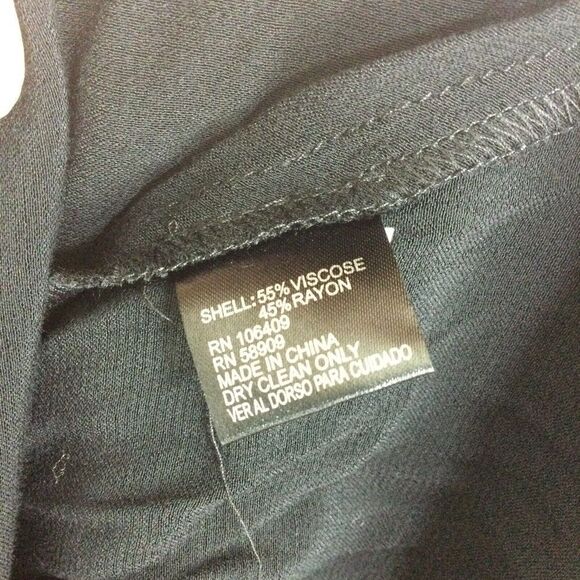 Gianni Bini Womens Bella Satin Crepe Bell Sleeve Ruffle Dress Black Size XS NWT - Picture 6 of 9